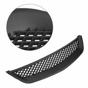DURAFORCE Front Bumper Upper Grill Mesh Hood Grille For 2001-2003 Honda Civic JDM Type R