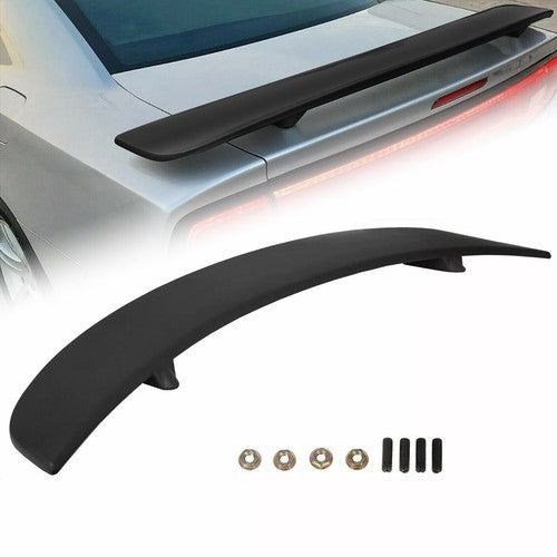 DURAFORCE Fits Dodge Charger 2011-2023 Rear Trunk Wing Spoiler Factory Style Black ABS 1PC