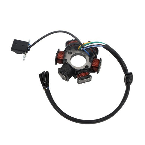 DURAFORCE 6 Coil Pole Magneto Flywheel Stator 50cc 70cc 110cc 125cc PIT Quad Dirt Bike ATV