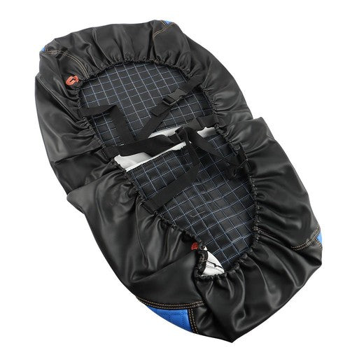 DURAFORCE For Club Car DS Golf Carts 4Pcs Blue Front And Rear Seat Covers 2000.5-Up