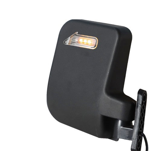 DURAFORCE Side Mirrors With Led Turn Signal Light Rear View Mirrors For EZGO Golf Cart