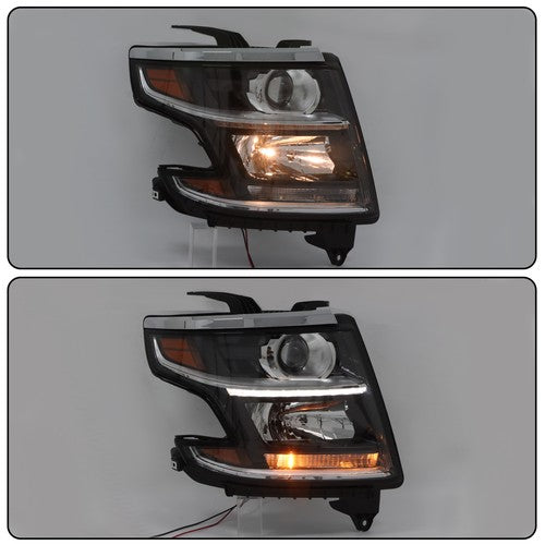 DURAFORCE Right For Chevy Tahoe/Suburban 2015-2019 2020 HID Headlight w/HID Bulbs&Ballasts