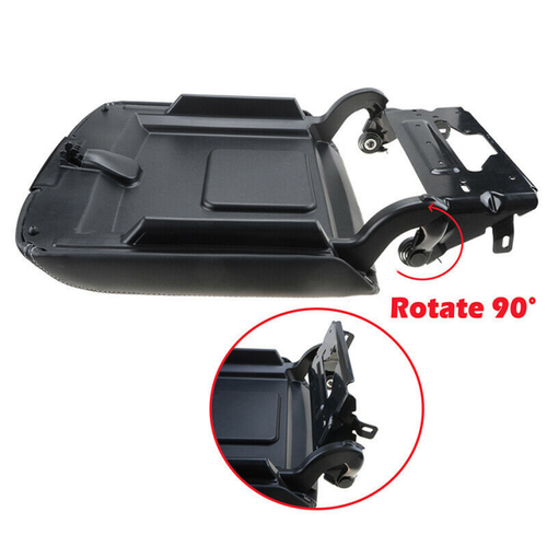 Leather Center Console Armrest Lid for 14-17 18 19 Chevrolet Suburban Silverado