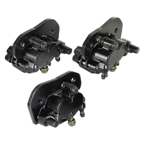 DURAFORCE Fit For Can-Am Outlander 450 500 570 1000 4X4 w/Pads Front + Rear Brake Calipers
