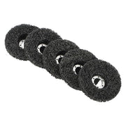 DURAFORCE 10 PCS 4-1/2" x 7/8" Black Diamond Grinding Discs Strip Discs for Angle Grinder