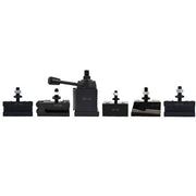 DURAFORCE 6- 12" AXA 250-111 Wedge Type Quick Change Tool Post Holder Set For Lathe 6Pcs