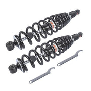 DURAFORCE 2Pcs Front Shocks Black for Can-Am Outlander 570 650 850 1000 Renegade 500 570