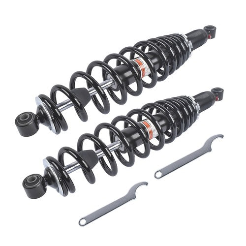 DURAFORCE 2Pcs Front Shocks Black for Can-Am Outlander 570 650 850 1000 Renegade 500 570