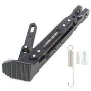 DURAFORCE Motorcycle CNC Aluminum Alloy Kickstand Foot Side Support Kick Stand Adjustable