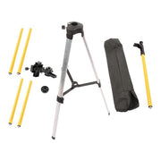 DURAFORCE Adjustable Telescoping Laser Pole 12 Ft./3.7M Laser Level Pole With Tripod