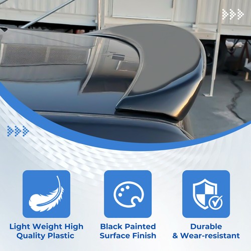 For 2011 2023 Chrysler 300 300S Matte Black Trunk Rear Spoiler Wing Lip