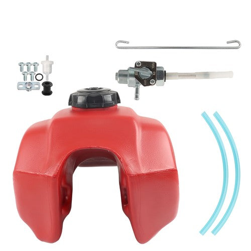 DURAFORCE ATC250SX ATC 250SX 1985 1986 1987 For Honda Plastic Fuel Tank & Gas Cap Red