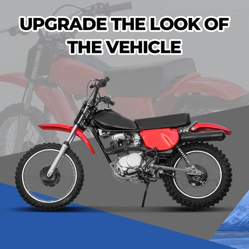 Plastic Kit Front Rear Fender Side Panels for 1977-1982 Honda XR75 XR80
