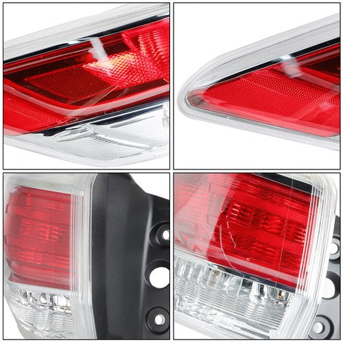 DURAFORCE Driver&Passenger Halogen For 2014-2016 Toyota Highlander Tail Lights+Headlights