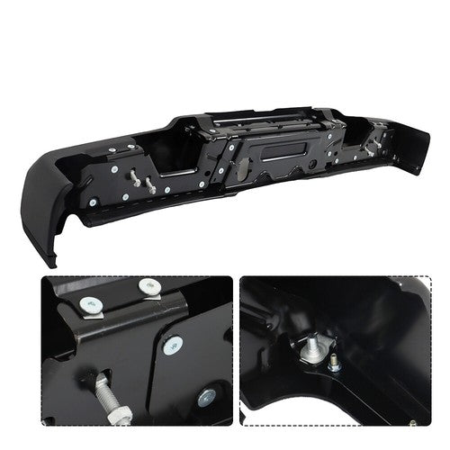 DURAFORCE For Ford F250 F350 2017-2022 Rear Step Bumper Super Duty w/o Sensor Holes