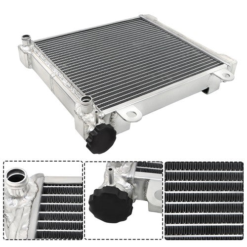 DURAFORCE Aluminum Radiator for Can-Am Bombardier DS650 709200145 2 Row with Cap 2001-2007