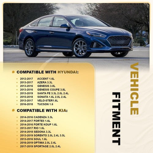 DURAFORCE NEW For 2010-2020 Hyundai 2011-2020 Kia EVAP Vapor Canister Purge Valve Solenoid