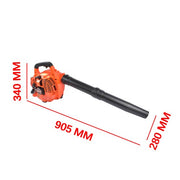 DURAFORCE Leaf Blower Lightweight Gas Powered Heavy Duty Grass Yard Clean Low Noise Level
