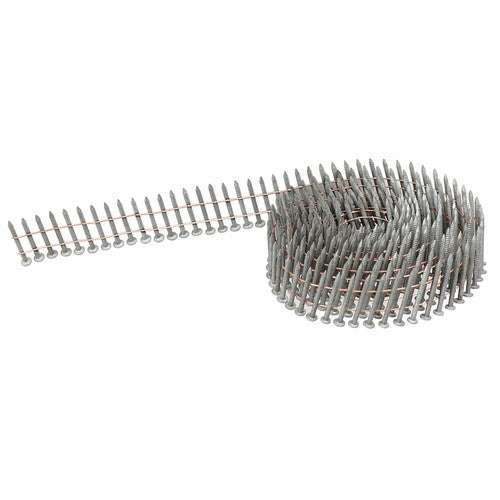 DURAFORCE Full Round-Head Hot-Dipped Galvanized 3600× 1-1/4"× 0.092" Ring Coil Siding Nail