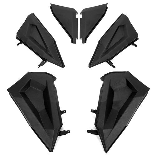 Black Lower Door Inserts for Polaris RZR XP 4 1000 XP 4 Turbo 2014 2023 2879942