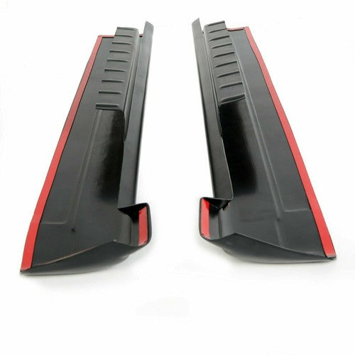 DURAFORCE Sill Plate Trim For 01-06 Chevy Silverado Sierra Rocker Panel Cover Crew Cab