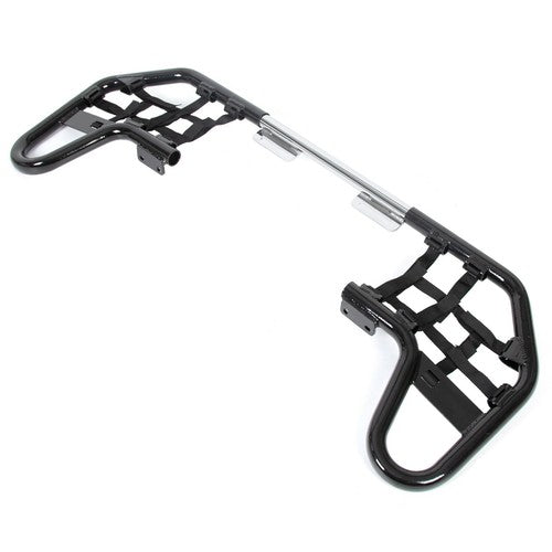 DURAFORCE Aluminum Nerf Bars Black bar Black nets For Honda TRX 250EX 250X Pair set 01-24