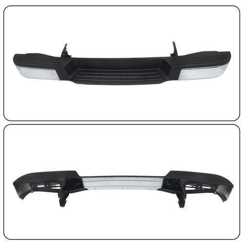 DURAFORCE Rear Step Bumper Complete W/o Sensor Holes For Nissan NV1500 NV2500 2012-2021