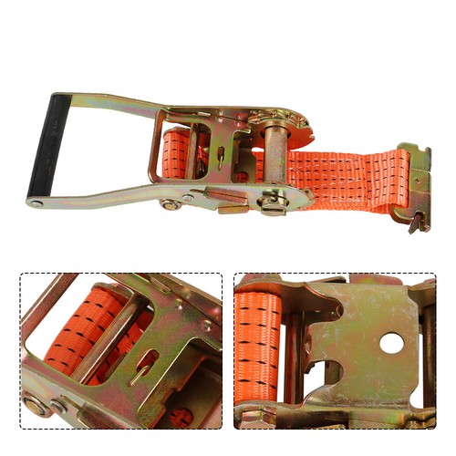 DURAFORCE 4-Pack 15' E-Track Ratchet Tie Down Strap Trailer Enclosed Cargo Van NEW