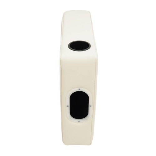 DURAFORCE 7" Right Pontoon Arm Rest For Universal Pontoon Boat Parts White #8WD112-204