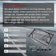DURAFORCE Hard Top Carrier Rack Storage Cart Holder Stand & Cover For Mercedes-Benz 380SLC
