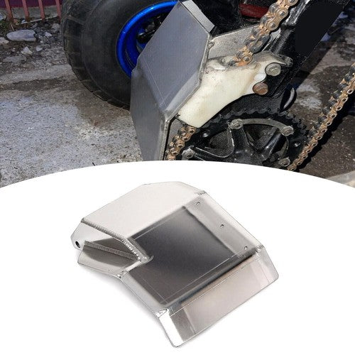 DURAFORCE ATV Swing Arm Skid Plate Polished Aluminum For Yamaha Banshee YFZ 350 1987-2006