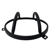 DURAFORCE Black Headlight Headlamp Guard Round Cover Kit for 2007-2018 for Jeep Wrangler JK