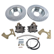 DURAFORCE Rear Disc Brake Conversion Kit 6 Lug for Chevy K5 K10 Blazer C10 Suburban 61-91