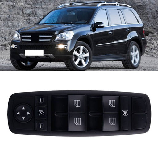 DURAFORCE Driver Side Window Lift Switch Black For Mercedes-Benz 2007-2012 ML GL R Series