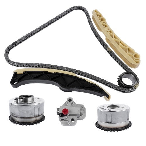 DURAFORCE Timing Chain Kit & VVT Gears for 2012-21 Hyundai Accent Kia Rio Soul 1.6L G4FC