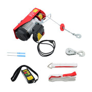 DURAFORCE 110V 880lbs Automatic Lift Electric Hoist with 328ft Wireless Remote Control