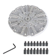 DURAFORCE 8-1/4" Jumbo Jaws Set Wood Lathe Chucks Turn Bowls Plates High-Quality