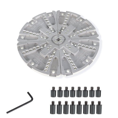 DURAFORCE 8-1/4" Jumbo Jaws Set Wood Lathe Chucks Turn Bowls Plates High-Quality