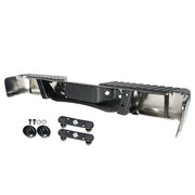 DURAFORCE Fit For Ford F150 09-14 Steel Rear Bumper Assembly Styleside With Sensor Holes