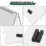 DURAFORCE For EZGO TXT&Medalist 1994-13 2014 Golf Cart Clear Folding Windshield Windscreen