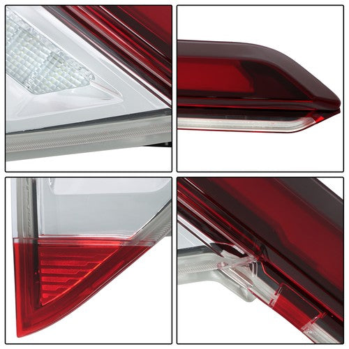 DURAFORCE Driver Tail Light Inner For GMC Acadia SL SLE SLT 2020-2024 Denali LED Left Side