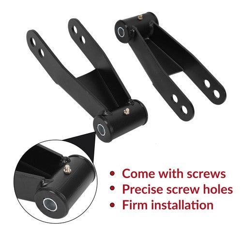 2 Inch Rear Drop Shackles Lowering Kit for 1988-2018 Chevy Silverado GMC Sierra 1500