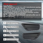 DURAFORCE Front Bumper LH&RH Side Fog Light Covers For Honda Accord 13-15 71102T2AA00