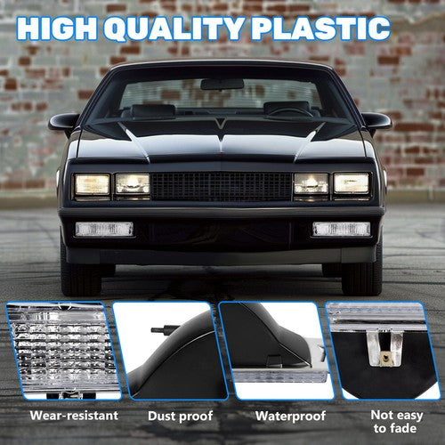 Front Park Turn Signal Light Set for Monte Carlo SS 1981-1988
