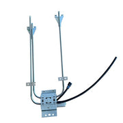 DURAFORCE Power Window Regulator with Motor Front Driver Side for Freightliner Cascadia