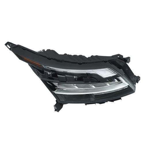 DURAFORCE LED Headlight Passenger Right Side For Nissan Pathfinder 2022-2023 Chrome Bezel