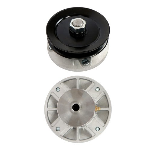 DURAFORCE 2Pcs Lawn Mower Spindle Assembly For John Deere AM108925 AM107590 38" Deck