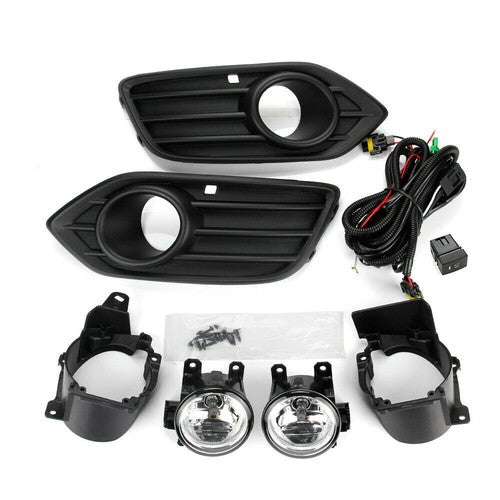 DURAFORCE Fog Light Driving Lamp w/ Bezel LH RH for Honda HRV HR-V 2019 2020 2021 2022