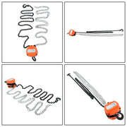 DURAFORCE Manual Chain Hoist | 1 Ton / 2200 lbs Capacity | 2 Hooks Red | 10ft / 3m Lift