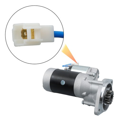 DURAFORCE Starter Replacement for Yanmar 4JH3-TCE 94-03 S114-483A SHI0082 410-44050
